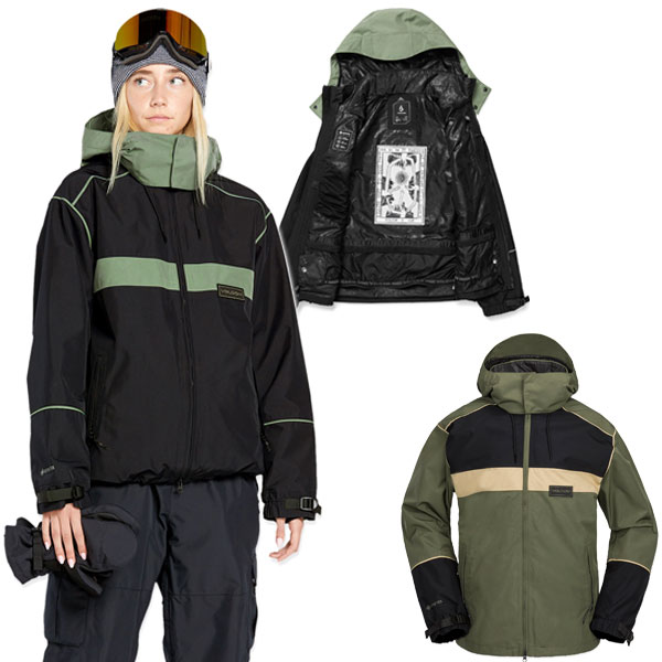 楽天市場】24-25 VOLCOM/ボルコム DLM GORE-TEX jacket 着用説明動画
