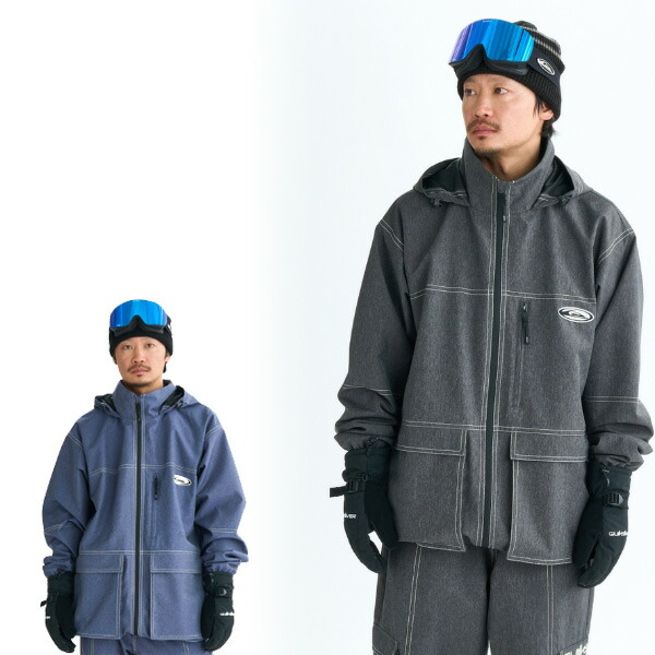 楽天市場】25-26 QUIKSILVER/クイックシルバー QUIK JEAN jacket