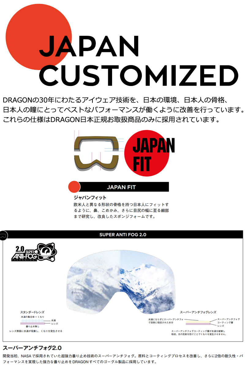 楽天市場】23-24 DRAGON/ドラゴン NFX-MAG LumaLens メンズ レディース