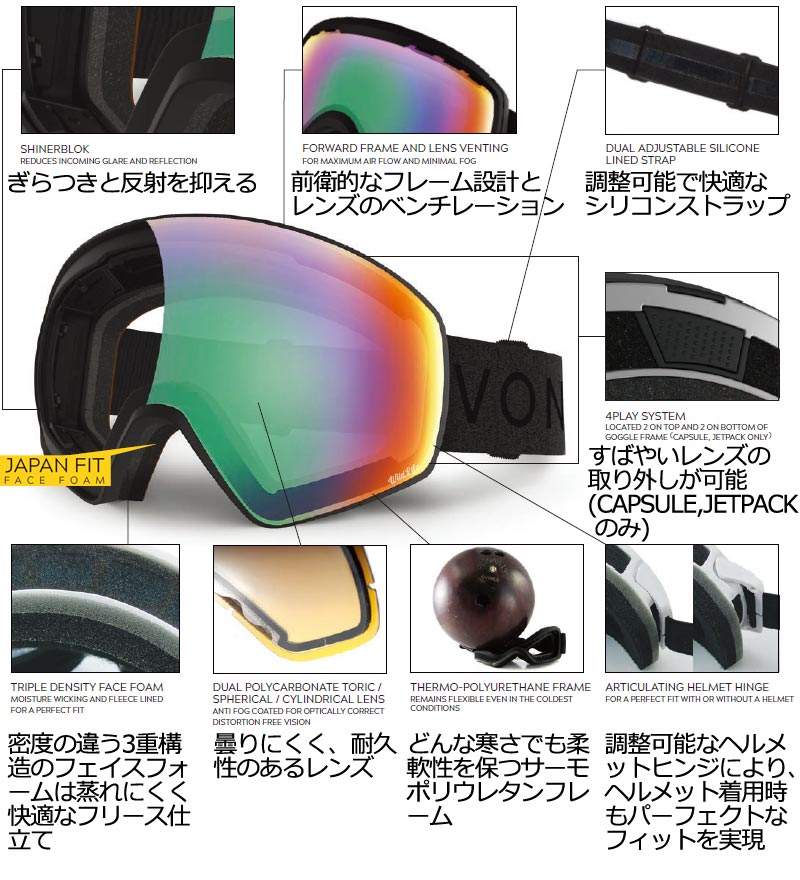 楽天市場】23-24 VONZIPPER/ボンジッパー MACH VFS マッハ メンズ