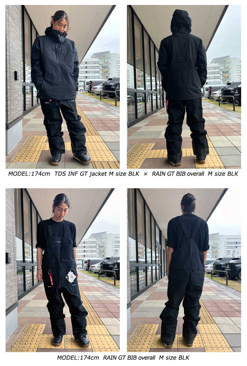 楽天市場】23-24 VOLCOM/ボルコム RAIN GORE-TEX BIB overall メンズ