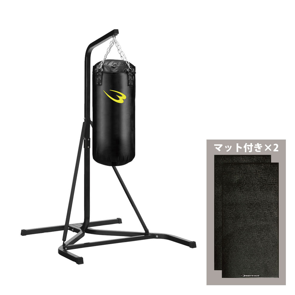 楽天市場】サンドバッグスタンド5セット2 100cm トレーニングマット