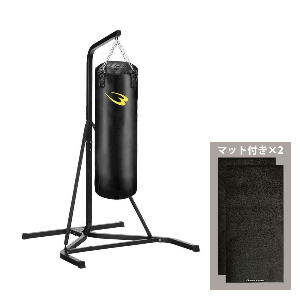 楽天市場】サンドバッグスタンド5セット2 130cm トレーニングマット
