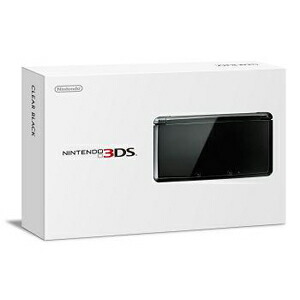 楽天ブックス: ニンテンドー3DS クリアブラック - Nintendo 3DS