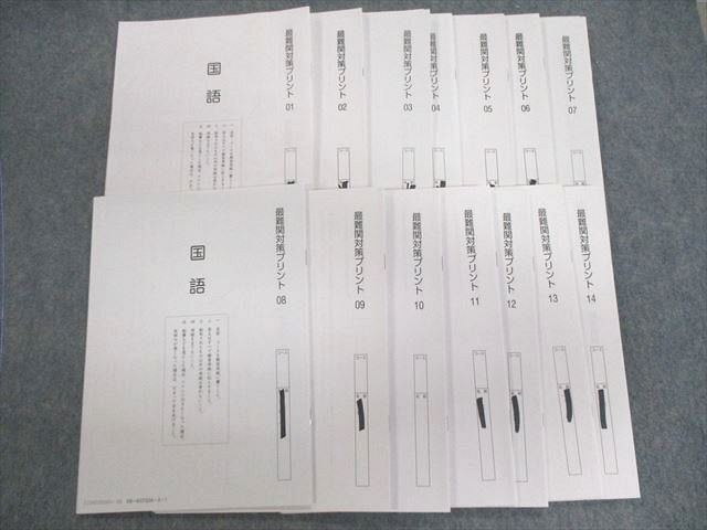 楽天市場】SAPIX サピックス 最難関対策プリント 国語 【計14回分