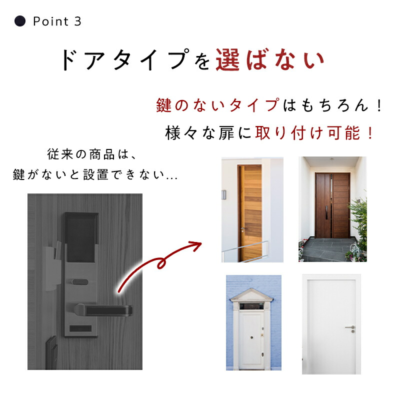 楽天市場】スマートロック 3点セット セリュール アミュレット 玄関