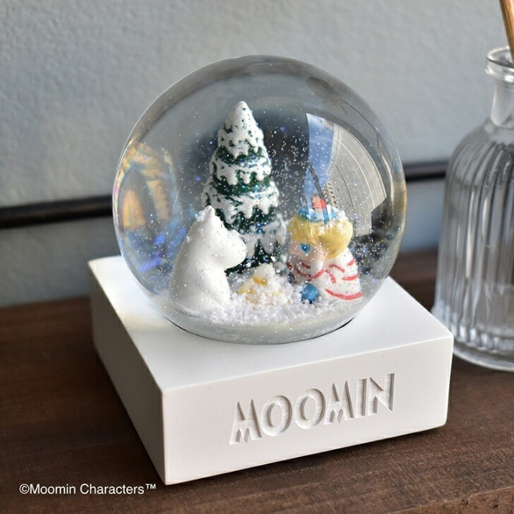 楽天市場】MOOMIN ムーミン スノードーム 雪玉 ムーミン