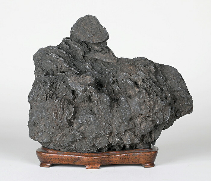 楽天市場】水石 「千仏石」 盆石 天然石 観賞石 すいせき 台座付き