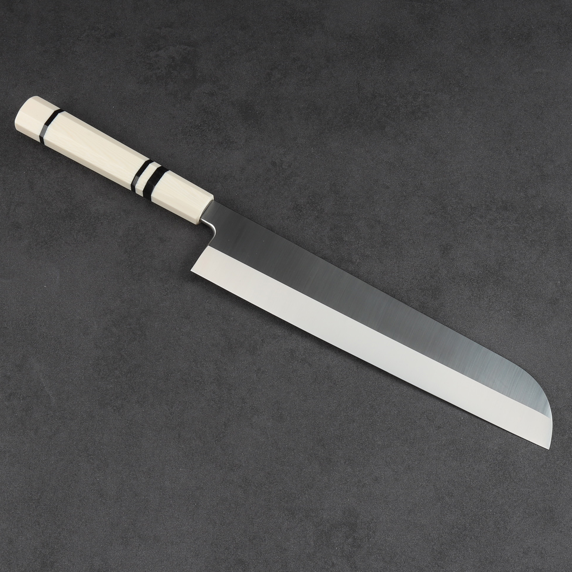 楽天市場】鎌型薄刃 8寸（刃渡り240mm） 普通表面仕上げ 本刃付け 料理