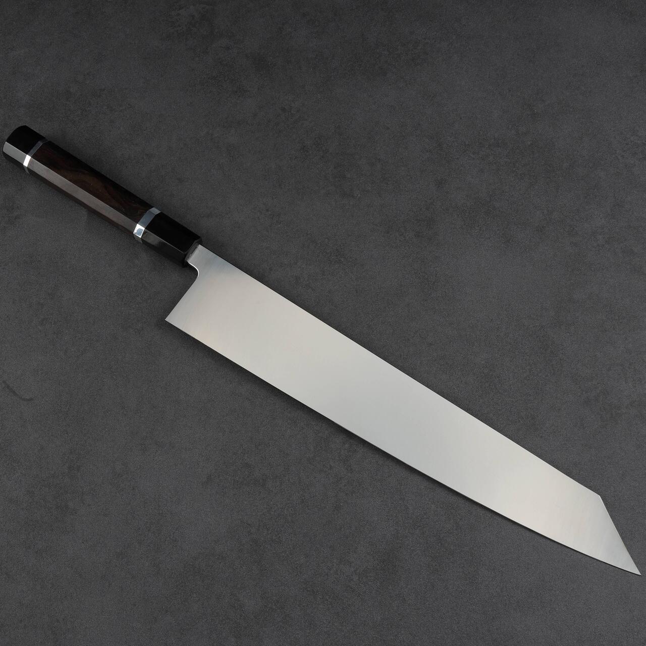 楽天市場】切付牛刀 両刃包丁 尺（刃渡り300mm）尺一（刃渡り330）普通