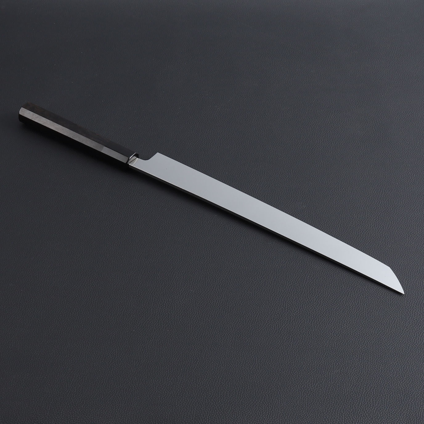 楽天市場】先丸柳刃包丁 尺一（刃渡り330mm）通常鏡面仕上げ 本刃付け