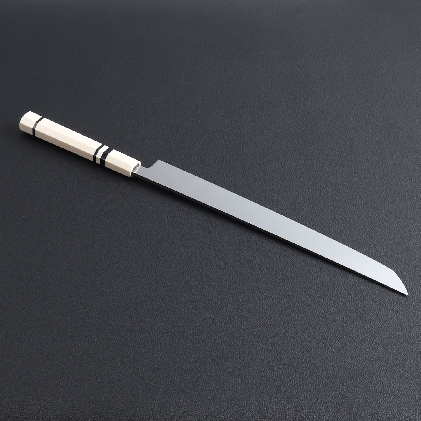 楽天市場】先丸柳刃包丁 尺一（刃渡り330mm）通常鏡面仕上げ 本刃付け