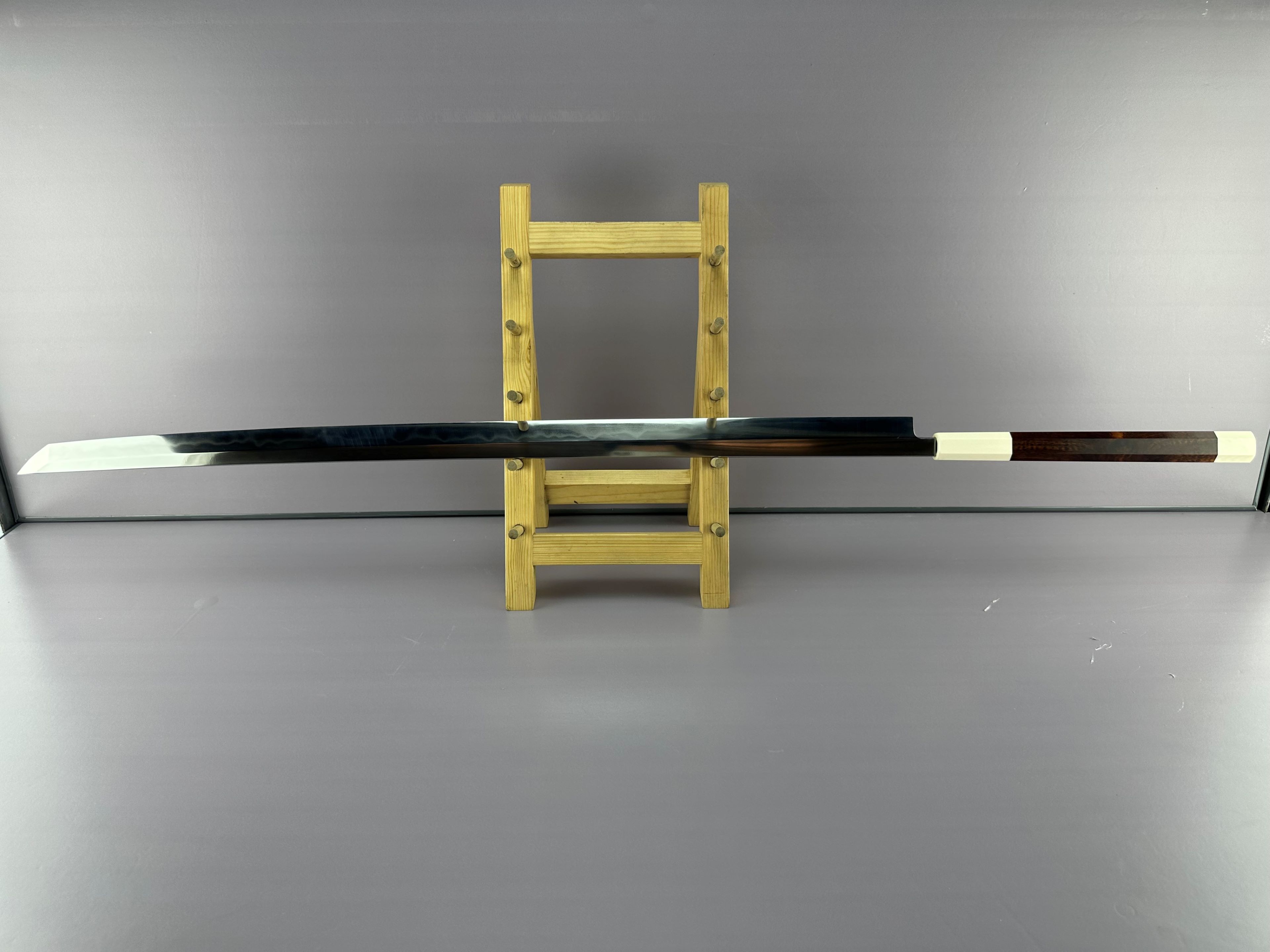 楽天市場】マグロ包丁 水本焼 三尺（刃渡り900mm）玉鋼・青紙・白紙