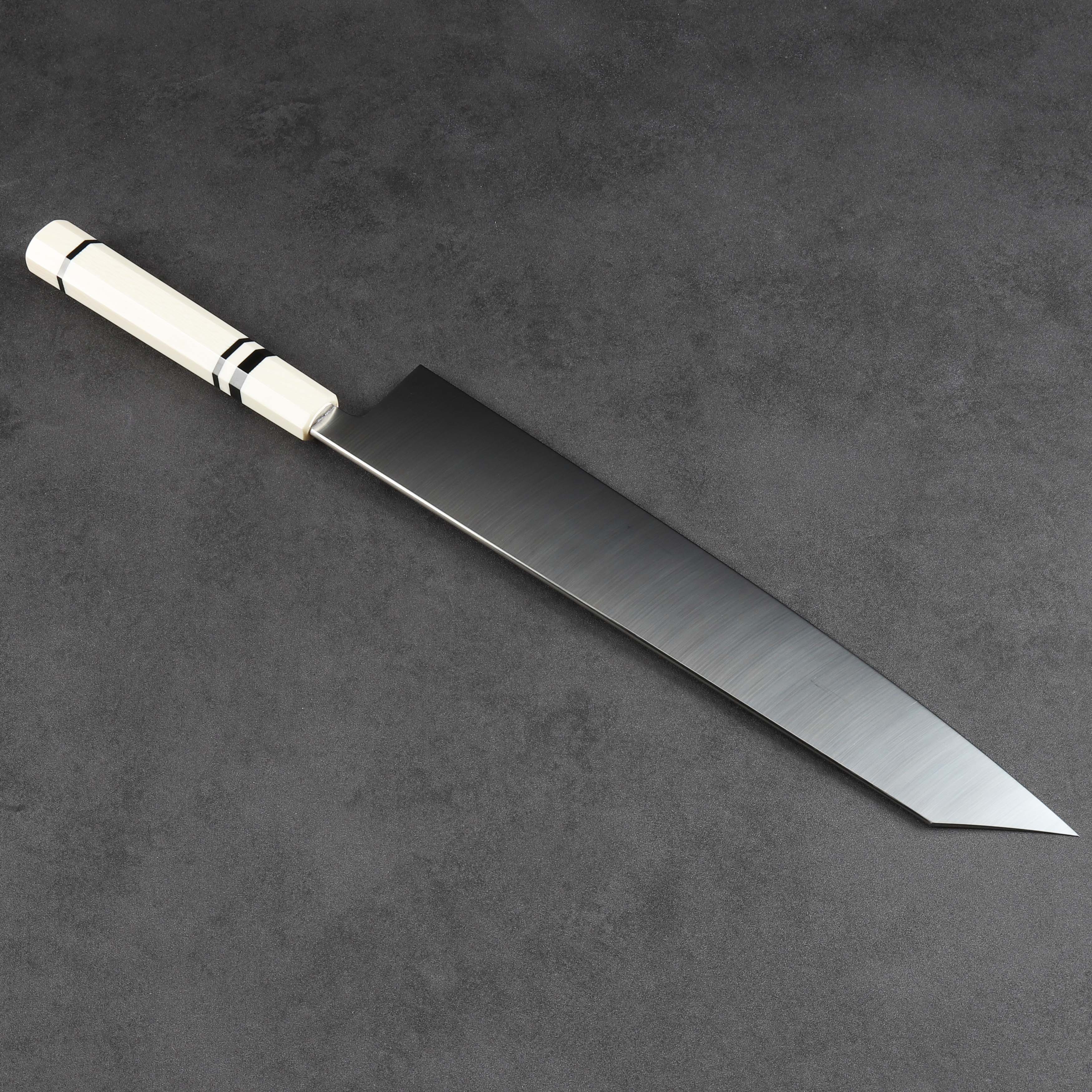 楽天市場】切付牛刀 両刃包丁 尺（刃渡り300mm）尺一（刃渡り330）普通