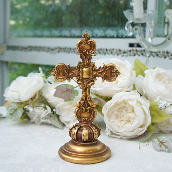 楽天市場】クロス デコールスタンド Mサイズ 置き物 オブジェ オブジェ