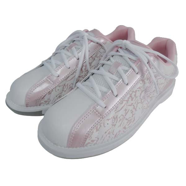 楽天市場】ABS ボウリング シューズ S-250 ホワイト・ピンク