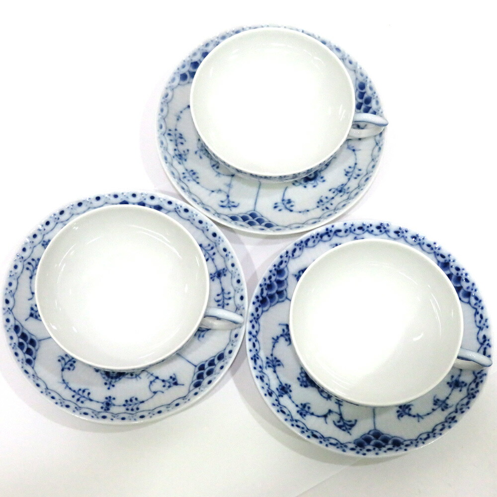 楽天市場】中古 ロイヤルコペンハーゲン ブルーフルーテッド ハーフ