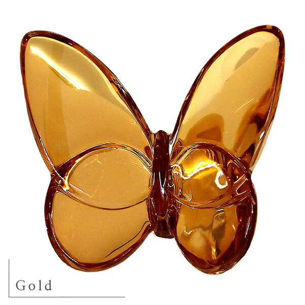 楽天市場】【10%OFF】 バカラ フィギュア ラッキーバタフライ