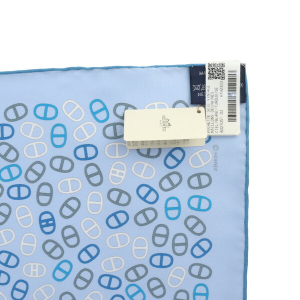 楽天市場】エルメス ポケットチーフ 45 マイヨン デシェネ