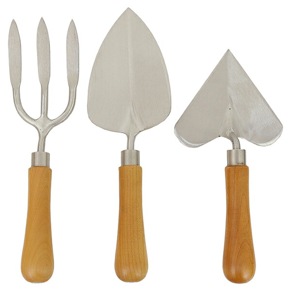 楽天市場】エルメス ガーデニング用品 3点セット スコップ フォーク