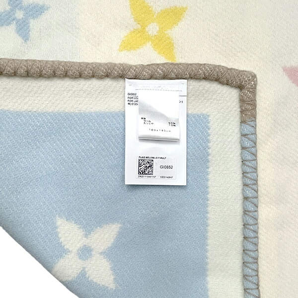 楽天市場】【10%OFF】 ルイヴィトン ブランケット プレッド ウール