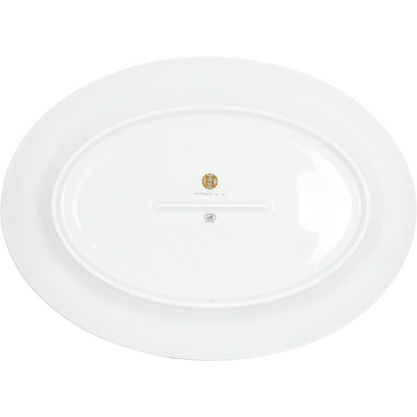 楽天市場】【10%OFF】 エルメス 食器 オーバル プレート 42cm モザイク