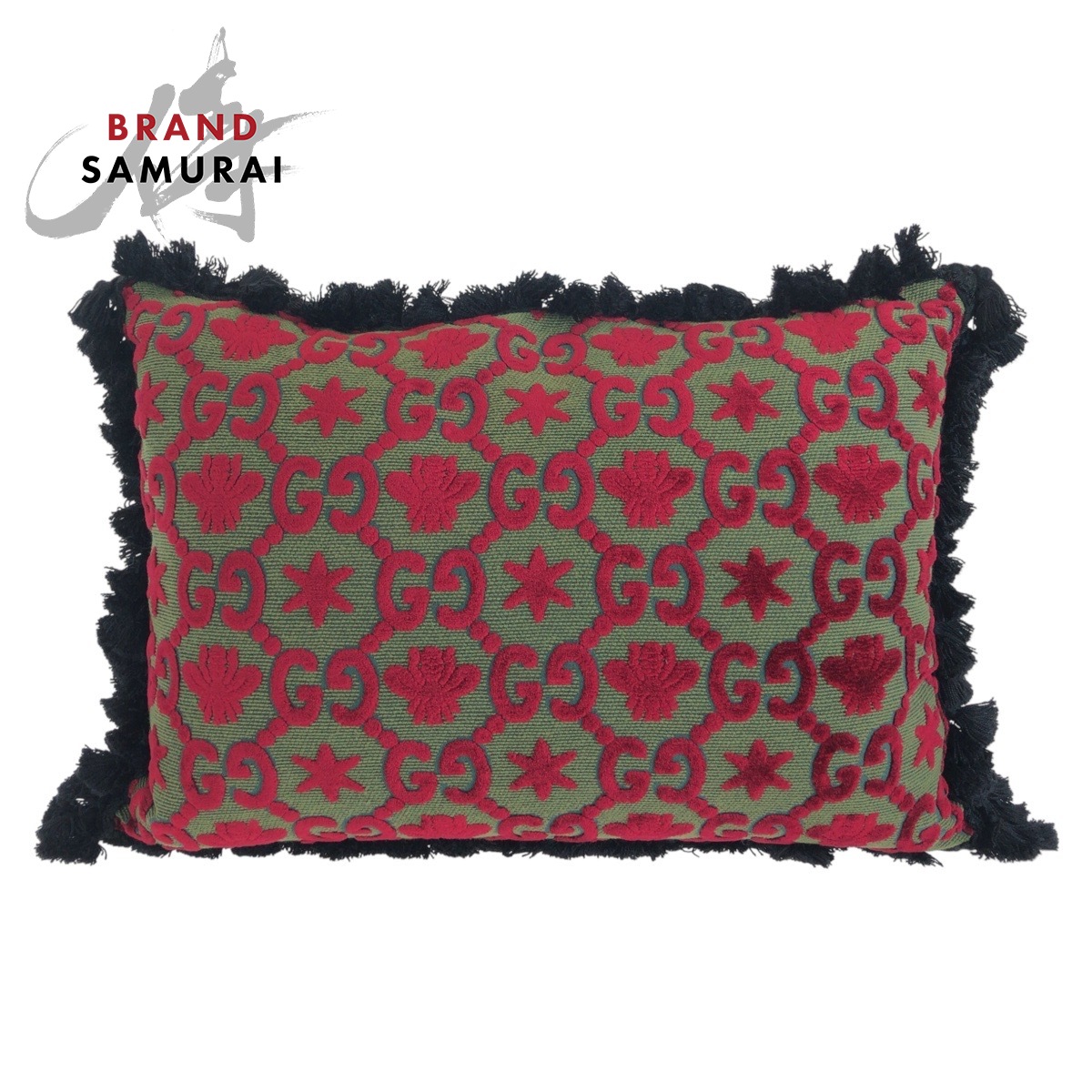 楽天市場】美品 GUCCI グッチ レッド ブラック ベルベット /GG