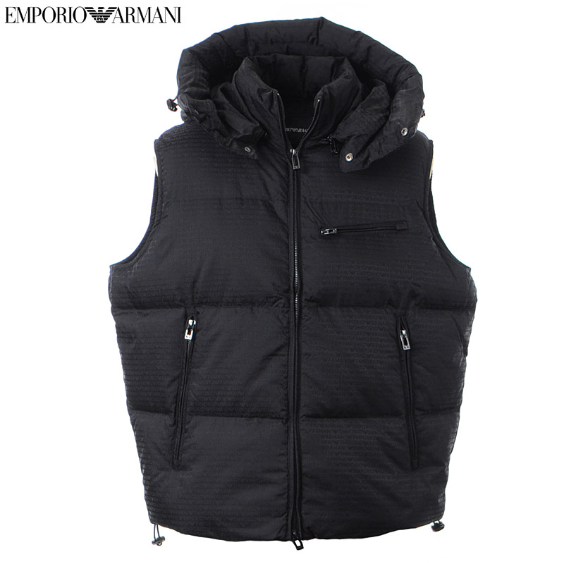 楽天市場】エンポリオアルマーニ EMPORIO ARMANI ダウンベスト メンズ