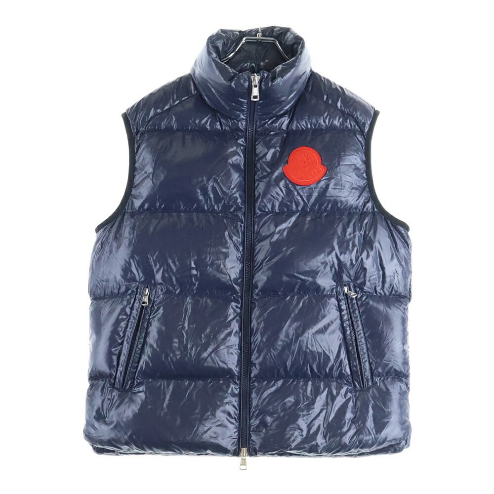 楽天市場】モンクレール ダウン ベスト（カラーネイビー）の通販