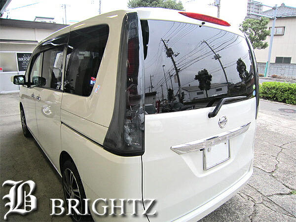 楽天市場】【 BRIGHTZ セレナ C26 前期 スモークテールライトカバー