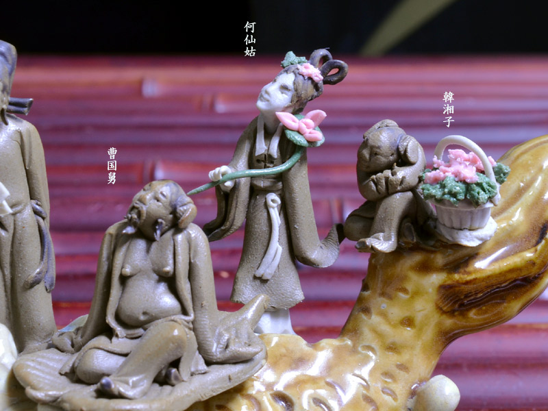 楽天市場】石湾陶器【八仙渡海】 中国伝統工芸 : 中国貿易CTC