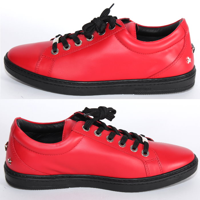楽天市場】JIMMY CHOO ジミーチュウ レザー スニーカー CASH SLY 192