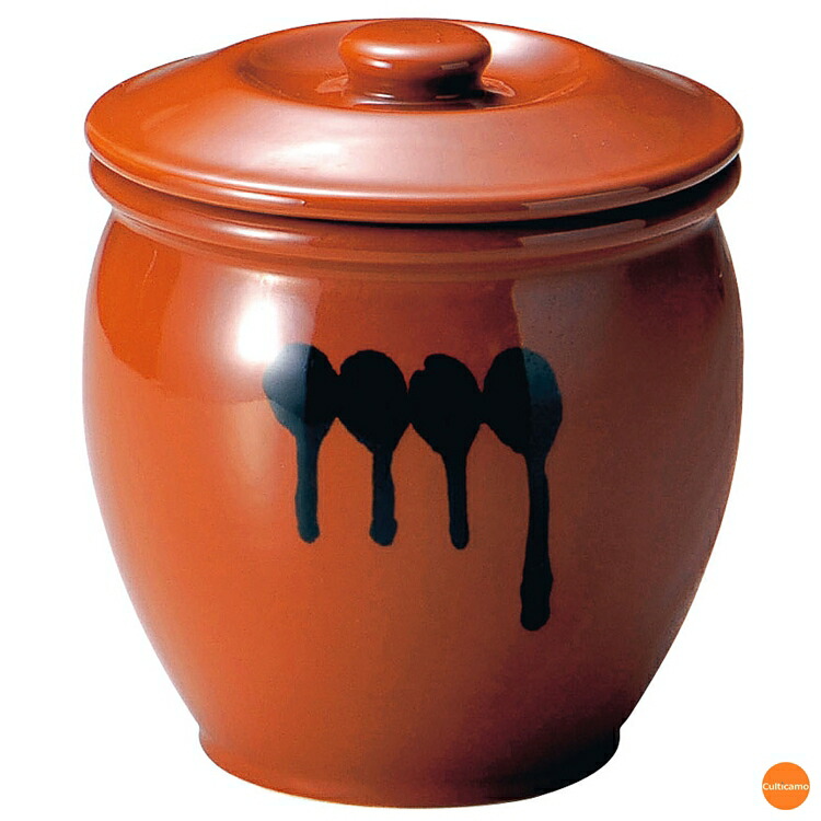 楽天市場】陶器 蓋付 半胴かめ 2号 3.6L DHV-18［関連：業務用 料理