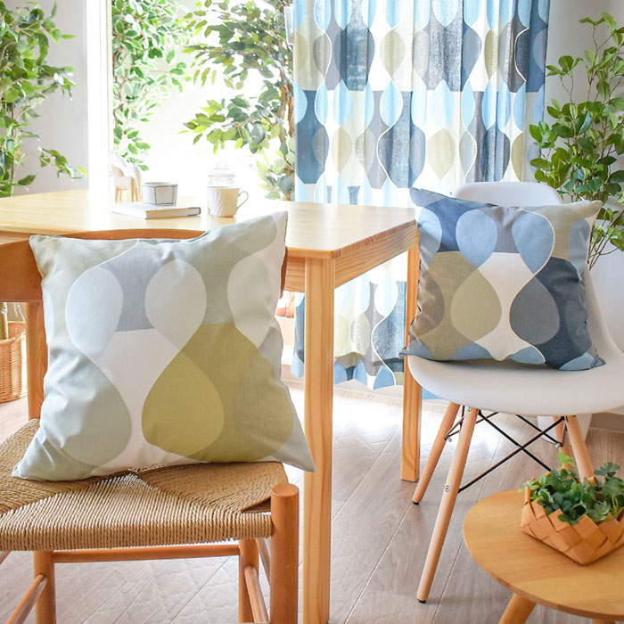 楽天市場】クッションカバー マラガ ボラスコットン 45×45cm カバー