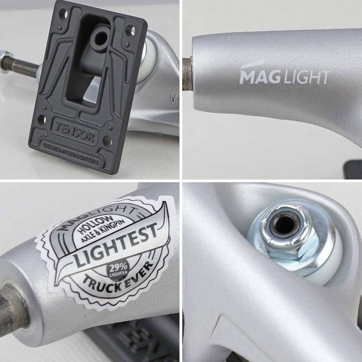 楽天市場】テンサー 5.25 HI スケボー トラック 軽量 マグライト