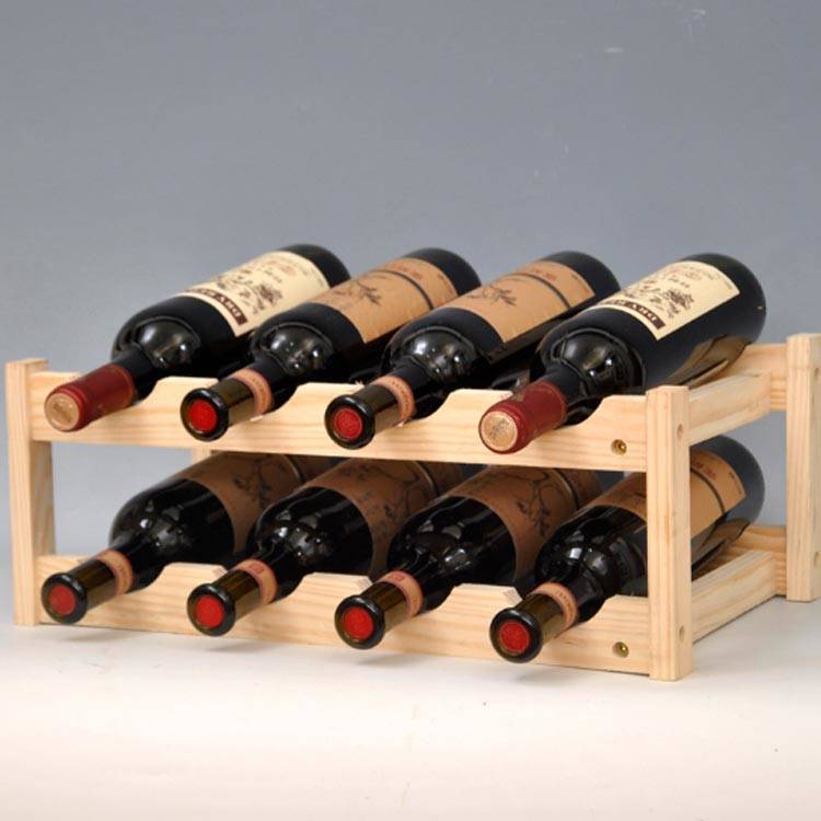 楽天市場】ワインラック 木製ワインラック ワイン収納 棚 4本用 8本用