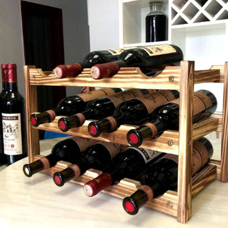 楽天市場】ワインラック 木製ワインラック ワイン収納 棚 4本用 8本用