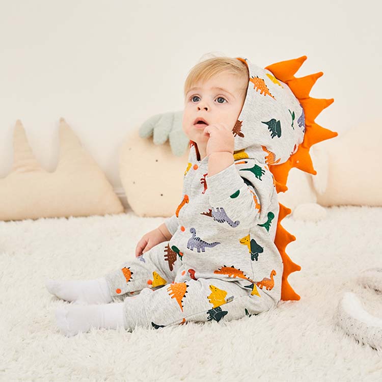 楽天市場】【恐竜】ベビー服 ベビーロンパース 肌着 女の子 男の子