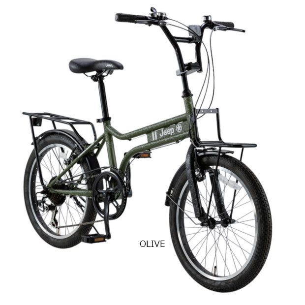 アビレックスAVIREXミニベロ 'AV-206MX BMX風小径車 オリーブ