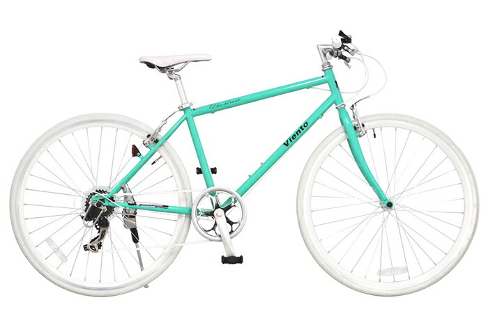 楽天市場】クロスバイク27インチ 700c シマノ製 7変速 VIENTO 7段変速