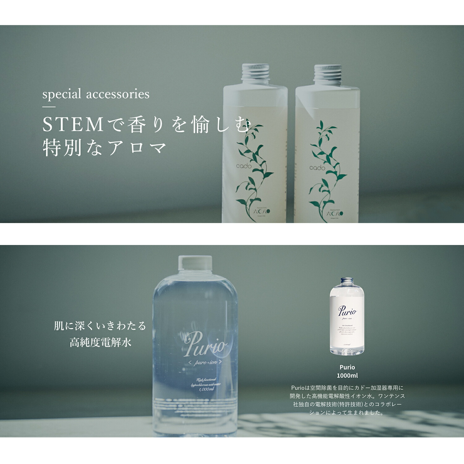 楽天市場】【公式店限定2年保証】cado カドー 加湿器 STEM 350 HM