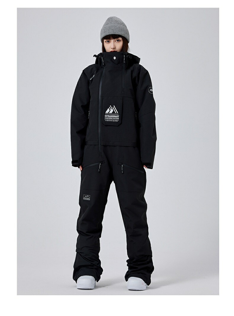 楽天市場】スノー スキーウェア オールインワン つなぎ 大人 男女兼用