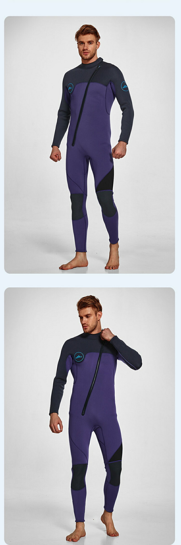 楽天市場】ウェットスーツ Mから3XLまで 3mm ロングジョン メンズ 男性