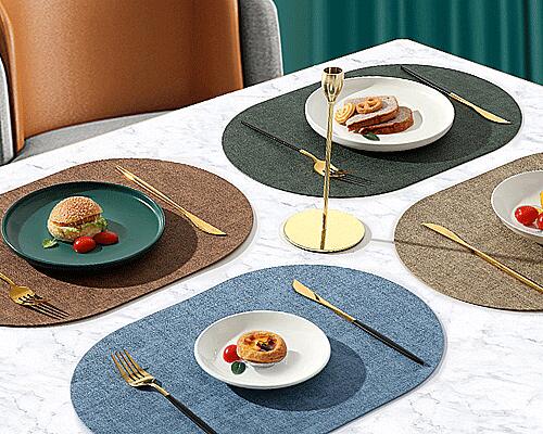 楽天市場】ランチョンマット オーバル 楕円 ランチマット 食卓マット