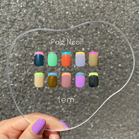 楽天市場】lem．（レム） カラージェル ペールネオン 10色セット