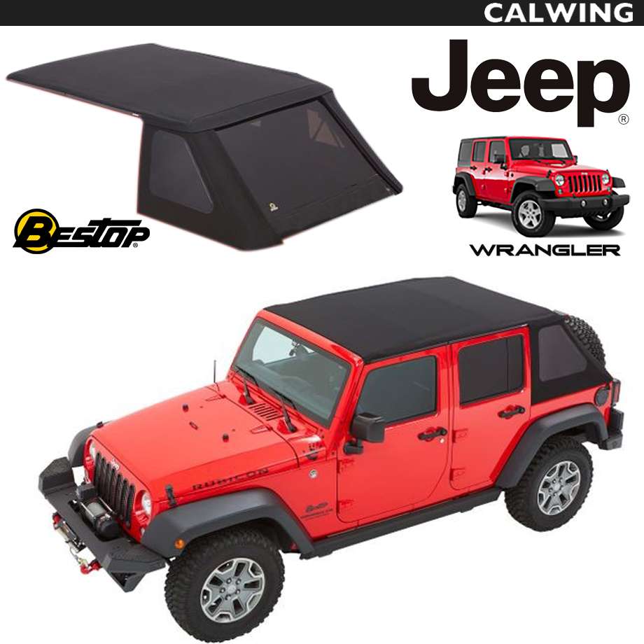 楽天市場】07-18y ラングラー JK 4ドア用 幌 ソフトトップ トレック