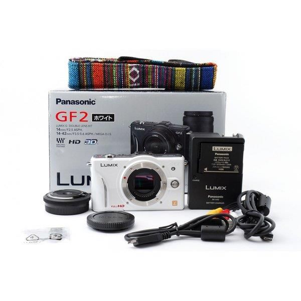 楽天市場】【中古】パナソニック Panasonic DMC-GF2 レンズキット