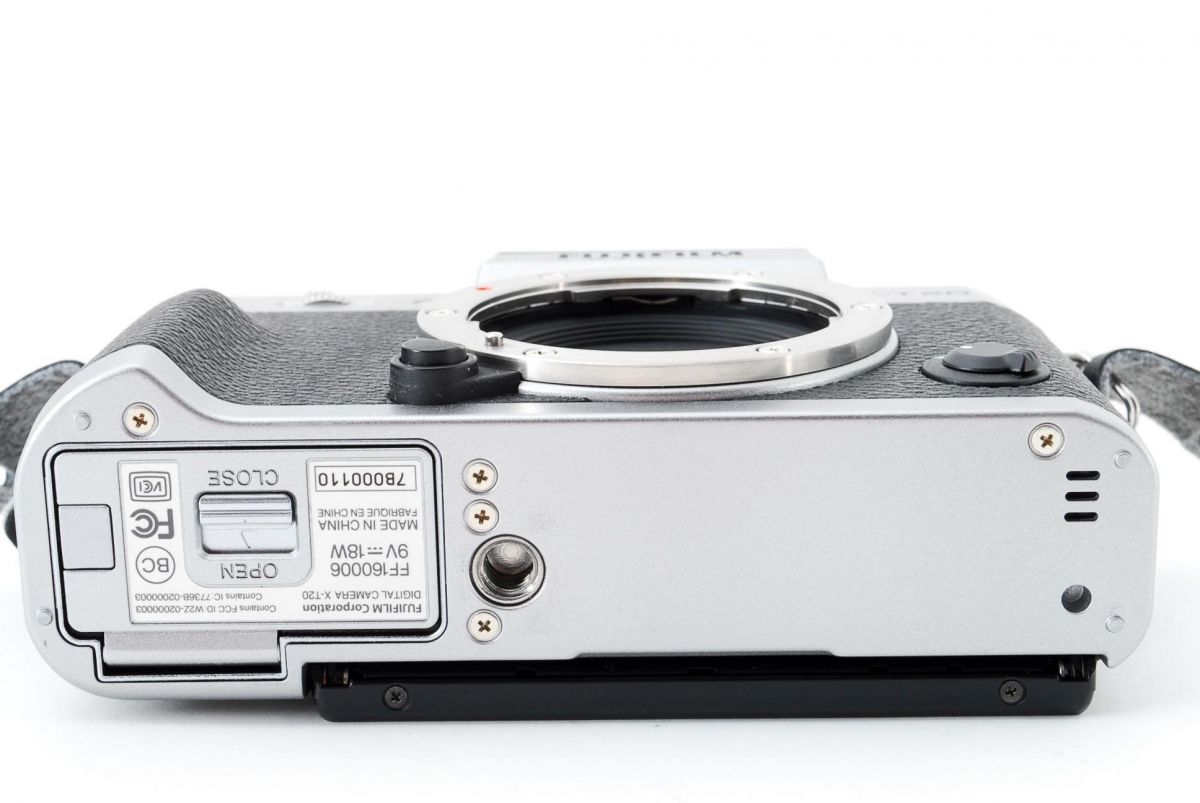 楽天市場】【中古】 フジフィルム Fujifilm X-T20 ボディ シルバー 美