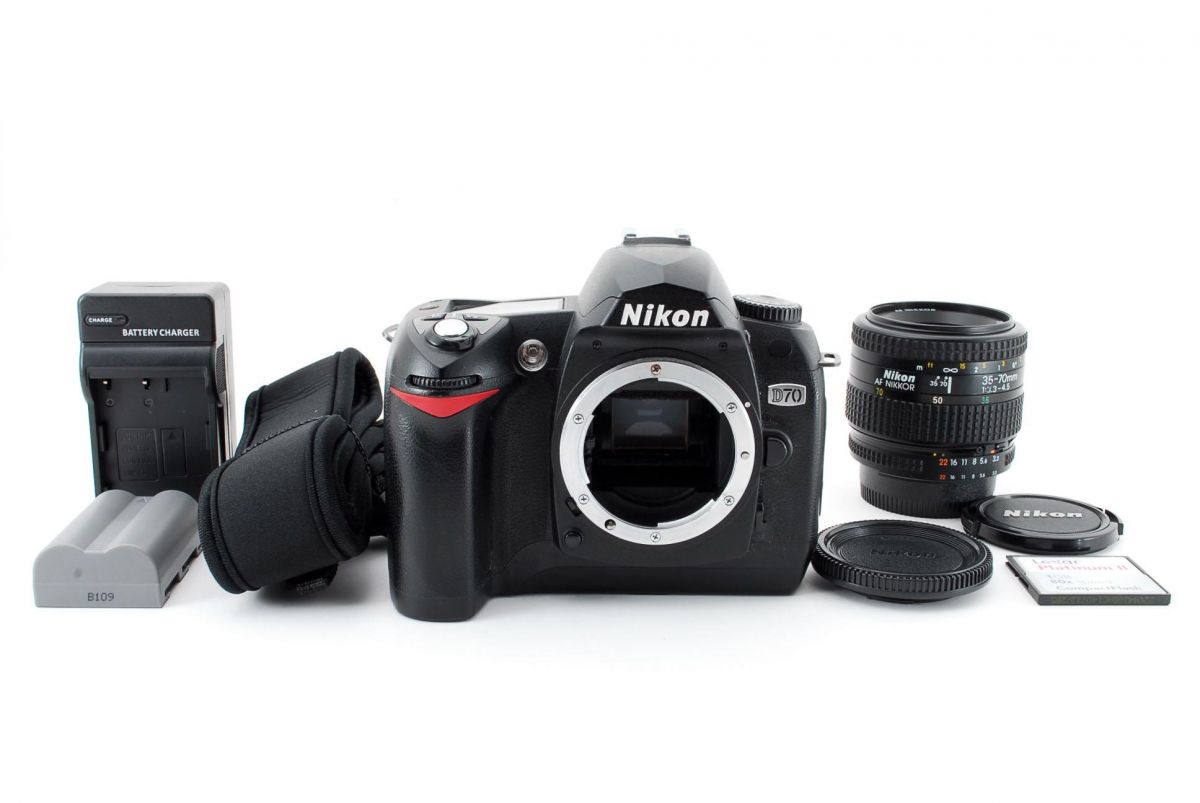 楽天市場】【中古】 ニコン Nikon D70 ズームレンズセット 美品