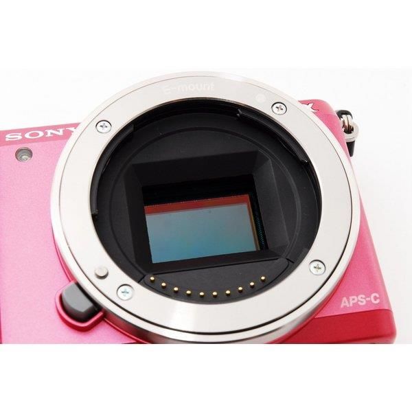 楽天市場】【中古】 ソニー SONY α5000 レンズキット ピンク 美品 自